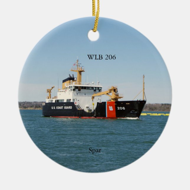 Ornamento de cerámica espaciadora (Frente)