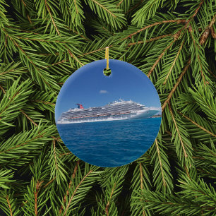 Ornamento de cerámica para buque de crucero de en