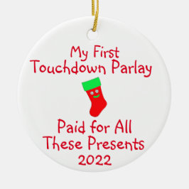 Ornamento de cerámica para juegos de azar deportiv