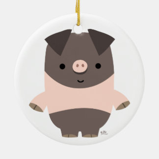 Ornamento de cerdo Personalizado fuerte