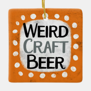Ornamento de cerveza de artesanía rara