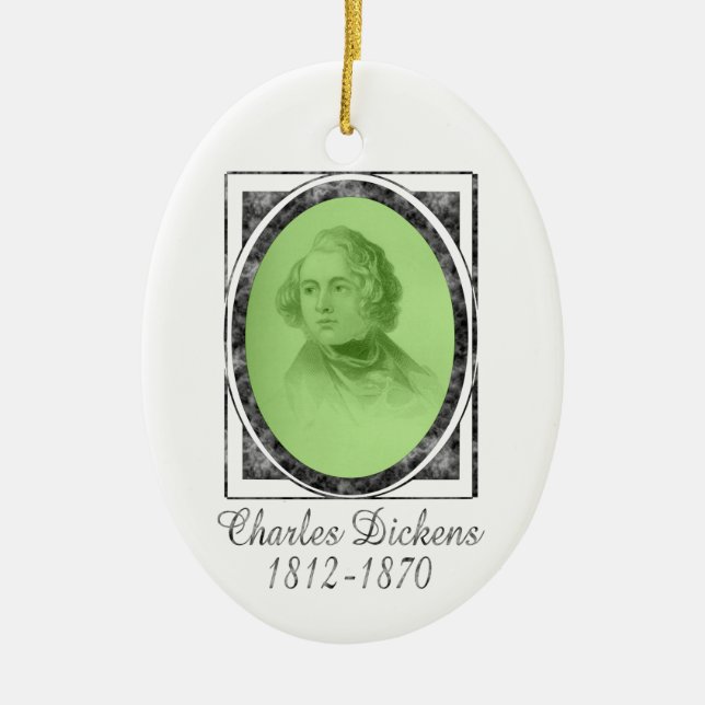 Ornamento de Charles Dickens (Frente)