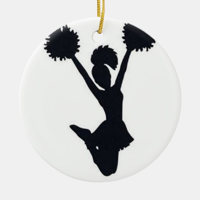 ORNAMENTO DE CHEERLEADER CHEERLEADER (Frente)
