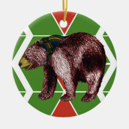 Ornamento de Chevron del oso de Gilwell