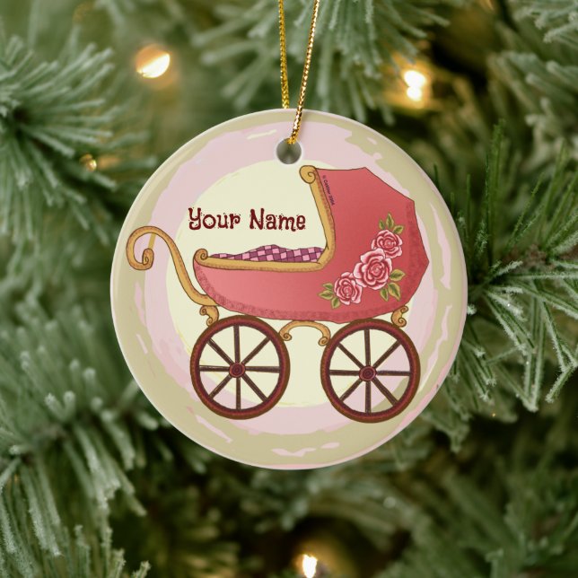 Ornamento de chica Baby Buggy (Árbol)