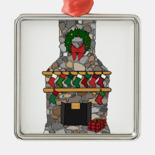Ornamento de chimenea Lodge