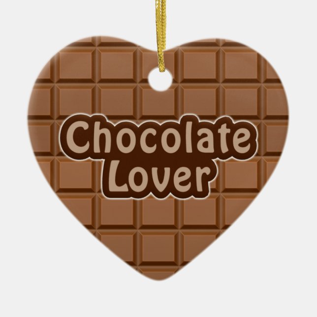Ornamento de Chocolate Lover (Frente)