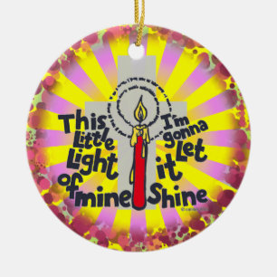 Ornamento de Christian This Little Light