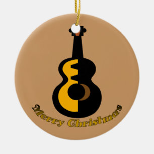 Ornamento de ChristmasTree de la guitarra