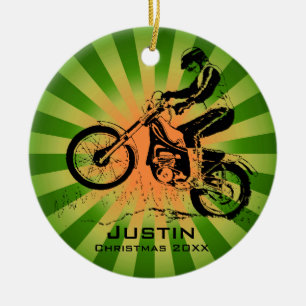 Ornamento de ciclismo de Dirt