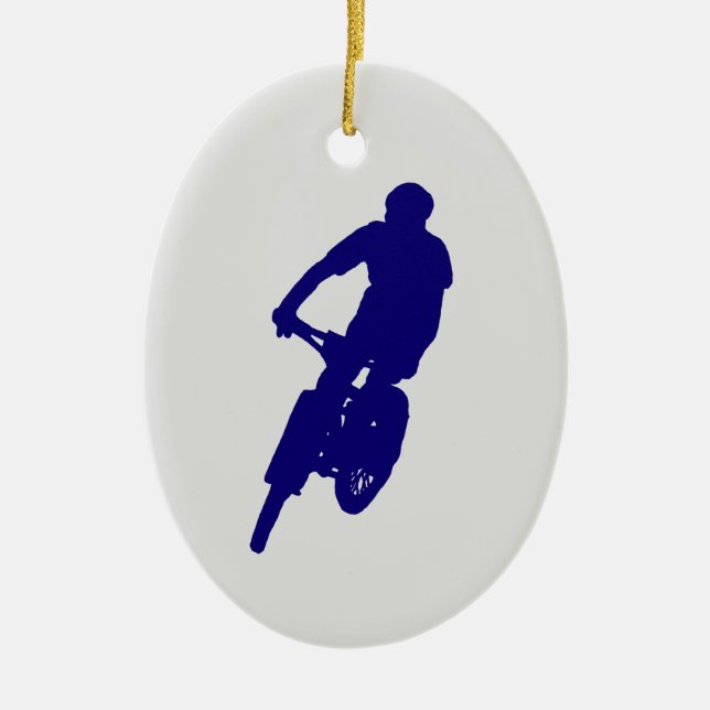 Ornamento de ciclismo de montaña (Frente)