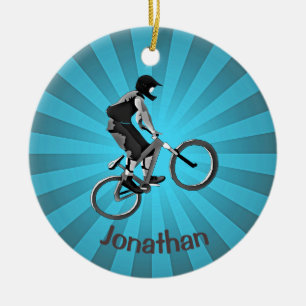 Ornamento de ciclismo personalizado