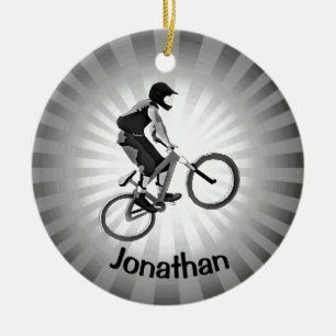 Ornamento de ciclismo personalizado