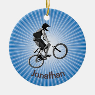 Ornamento de ciclismo personalizado