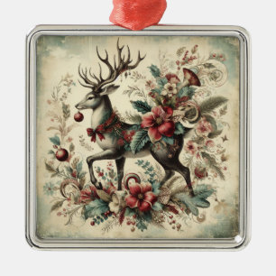 Ornamento de ciervo de Navidades clásicos