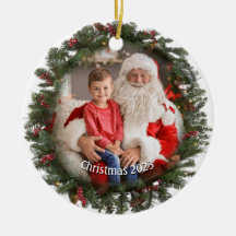 Ornamento de Circular Photo Garland