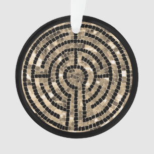 Ornamento de Círculo acrílico de LABYRINTH V