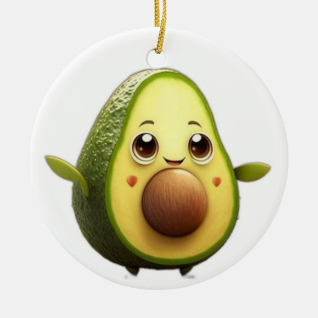 Ornamento de círculo cerámico (Frente)