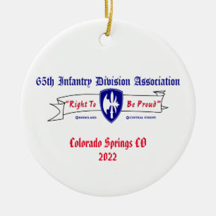 Ornamento de círculo cerámico