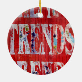 ornamento de círculo de tendencias