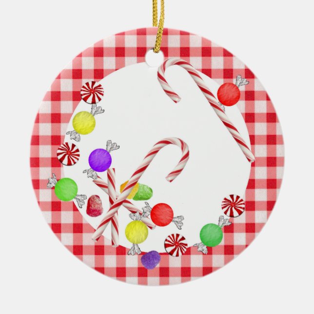 Ornamento de ciruelas azucareras (Frente)