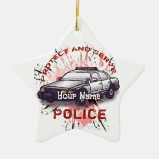 Ornamento de coches de policía