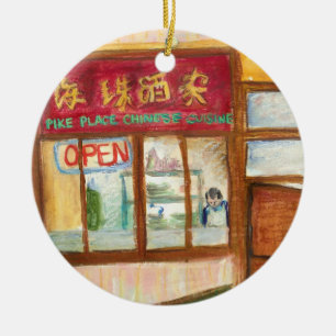 Ornamento de cocina china (Pike Place Seattle, WA)