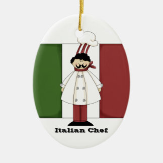 Ornamento de cocina del chef italiano número 1