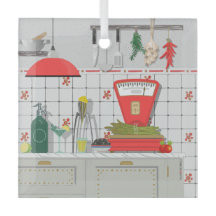 Ornamento de cocina italiana