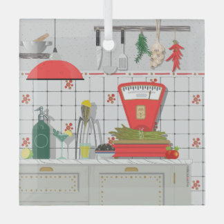 Ornamento de cocina italiana