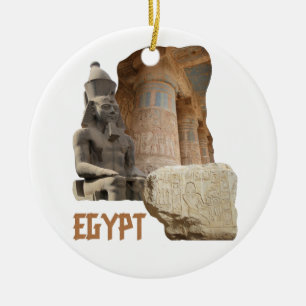 Ornamento de collage de fotos de EGIPTO