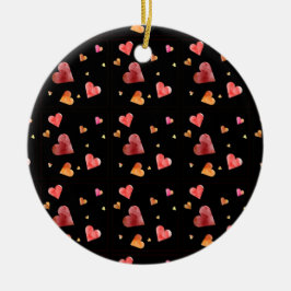 Ornamento de color acuático colorido