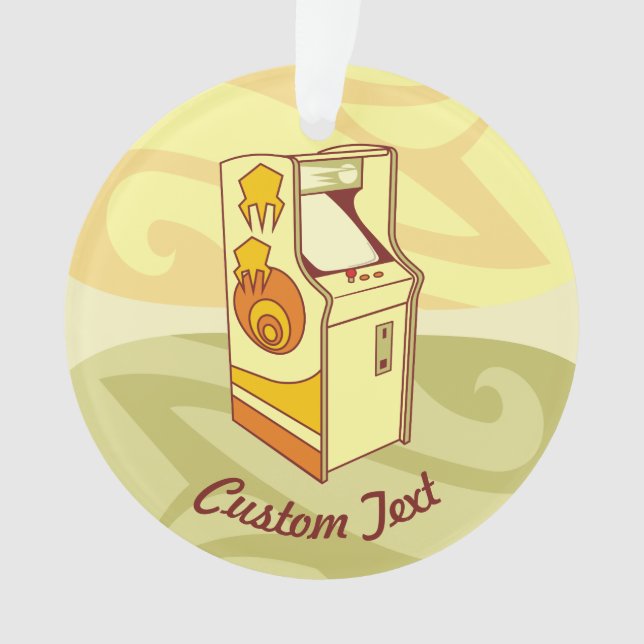 Ornamento de consola de juegos en cascada (Anverso)