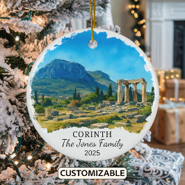 Ornamento de Corinto Personalizado, Grecia