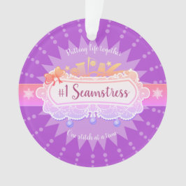 ornamento de costura del navidad del quilter de la