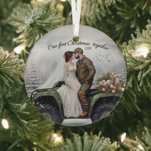 Ornamento de Country First Christmas Together