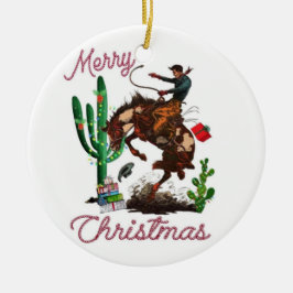Ornamento de Cowboy