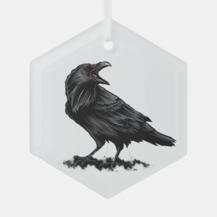 Ornamento de cristales de aves acuáticas