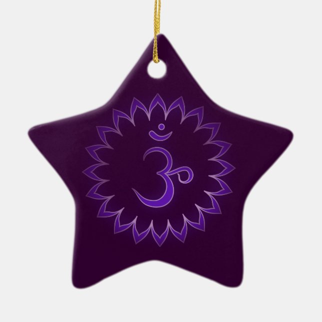 Ornamento de Crown Chakra (Frente)