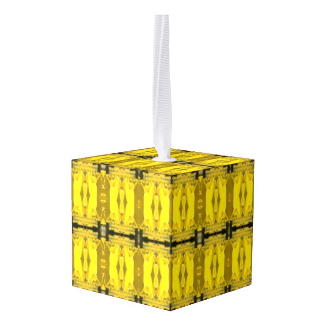 Ornamento de cubo decorativo Big Ben (Reverso en perspectiva)