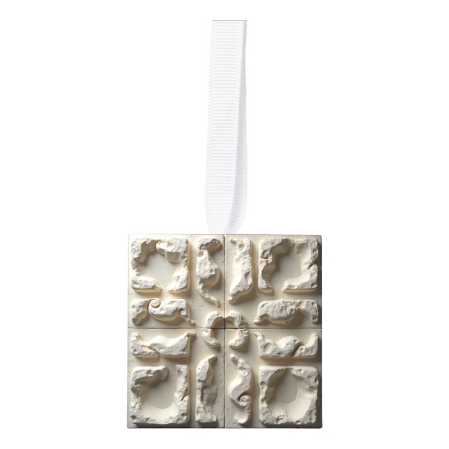 Ornamento de cubo Petrificado (Anverso)