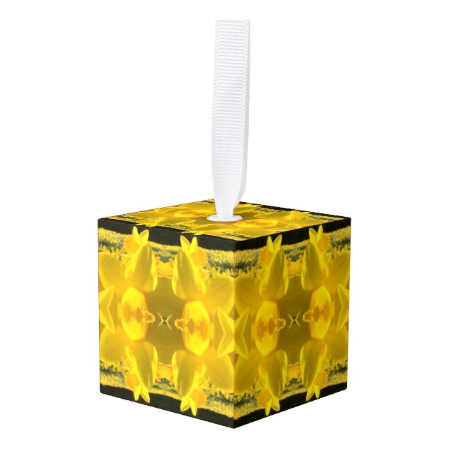 Ornamento de cubos decorativos de Aladin (Anverso en perspectiva)