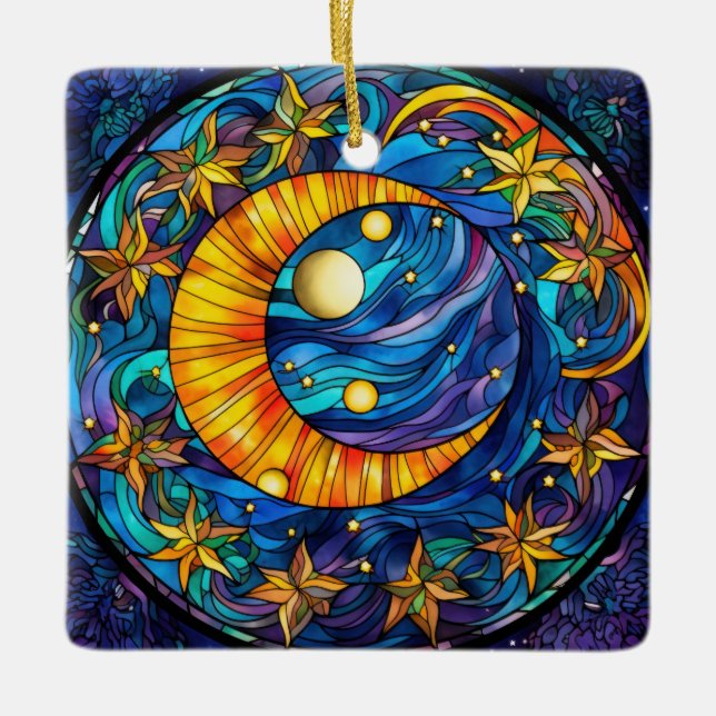 Ornamento de cuerpos celestes (Anverso)