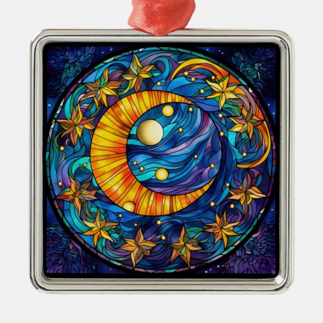 Ornamento de cuerpos celestes (Frente)