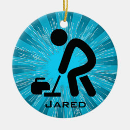 Ornamento de curado personalizado