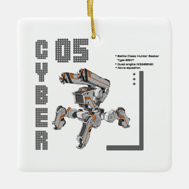 Ornamento de Cyber 05 (Anverso)