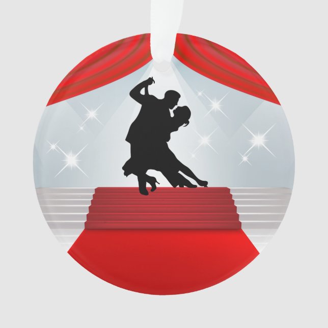Ornamento de danza - Baile de la competencia (Anverso)