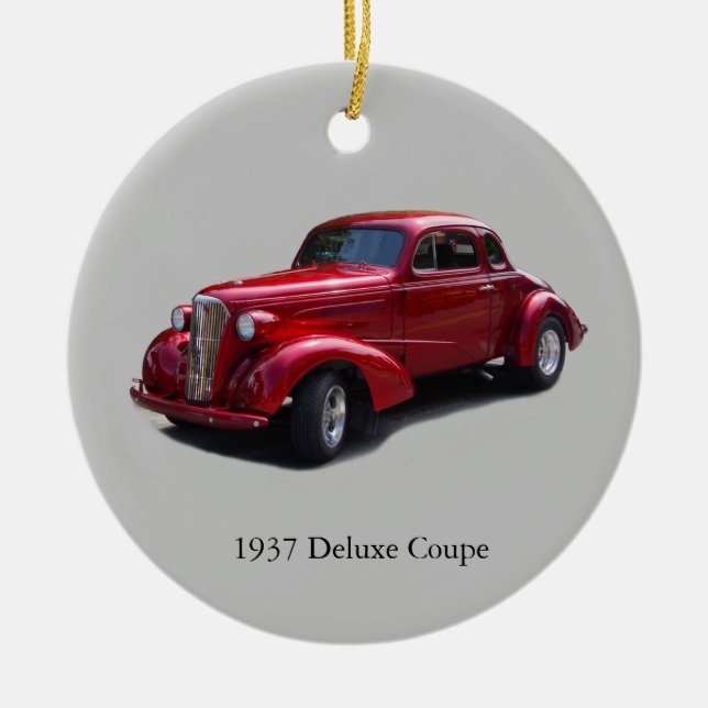 Ornamento de Deluxe Coupe de 1937 (Frente)