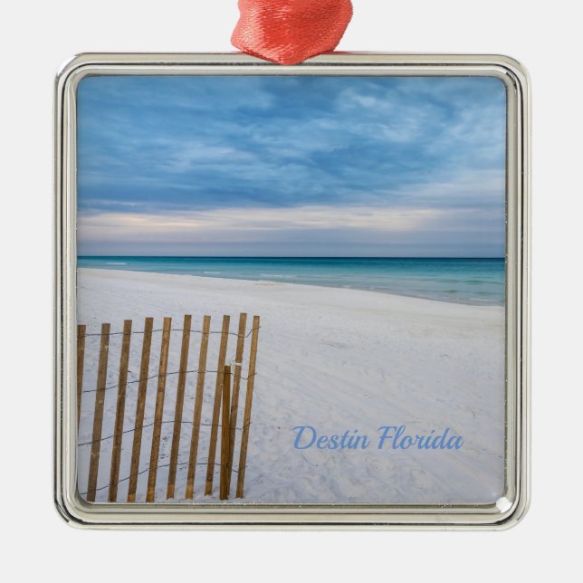 Ornamento de Destin Florida (Frente)