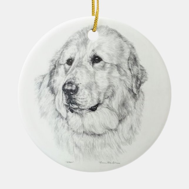 Ornamento de dibujo de Elton (Frente)